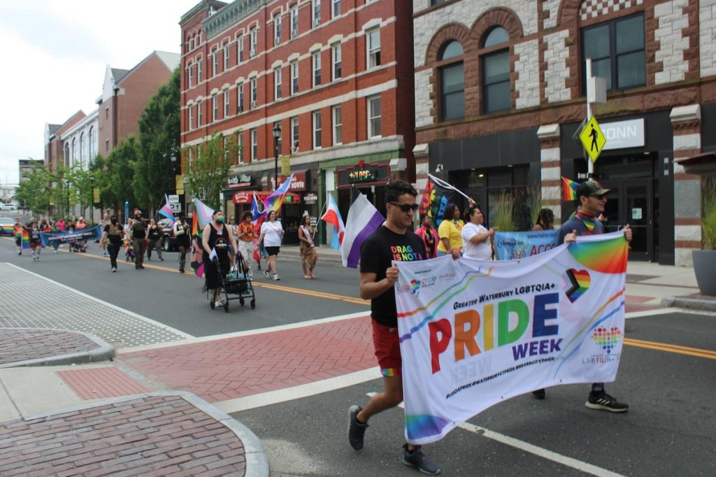 Pride Parade Photo - Downtown Waterbury